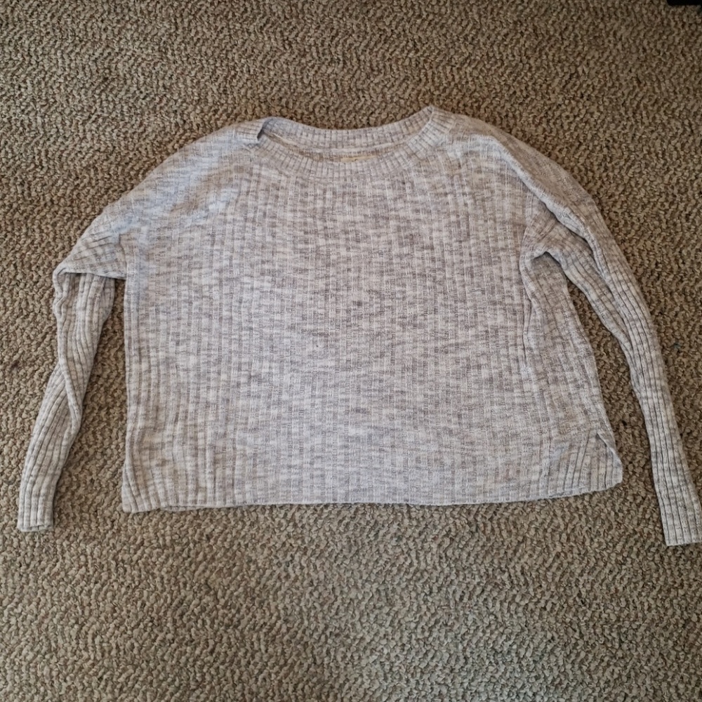Hollister wide crew neck sweater, Size M